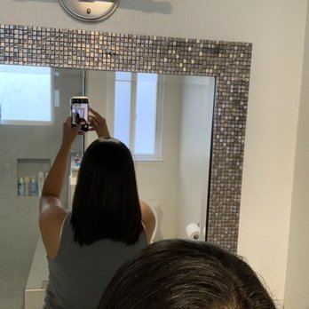 Simple Hair - Back of hair after cut with Krystal. - Hair Salons Near Me - Milpitas, California