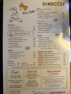 Menu photo 1 DeNuccis Lincoln Park, IL