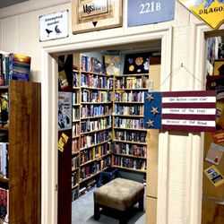 Grandpa’s Bookshelf - Mystery area- approved by Sherlock