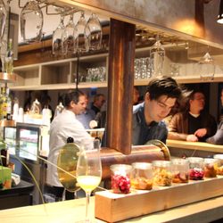 Restaurant Klostermühle Heiligenberg - Klostermühle Heiligenberg offene Küche/Bar