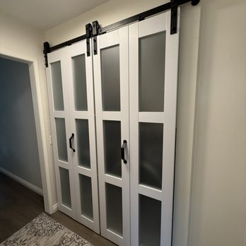 RJ's Handyman & Construction Services - Bi-fold barn door installation - Handyman Near Me - Camarillo, California RJ's Handyman & Construction Services - Bi-fold barn door installation - Handyman Near Me - Camarillo, California