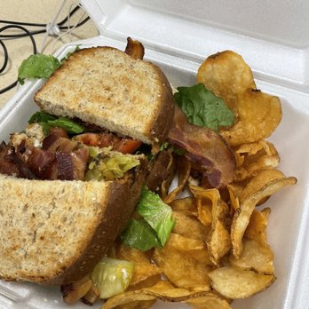 Hello Deli - BLT with a side of potato chips - Delis Near Me - Albuquerque, New Mexico