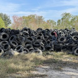 Cash’s Tire Recycling - Removing junk tires