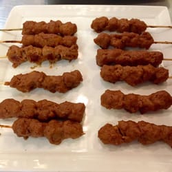 George Brown College - Indonesian Peanut Satays (vegan)