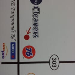 Society Cleaners - Is next to Pettit Gas & Lumpia Factory is right next door. There's a Burger King & Subway, too.