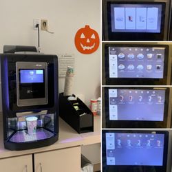 Ron Smith GMC - They have such a cool espresso  machine, tried decaf espresso "with" latte decaf espresso. Taste ok but hot chocolate was pretty good