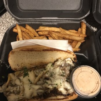 Ponce Sports Lounge - Philly cheese steak. Sooo goood!!! - New American Near Me - Clarkston, Georgia Ponce Sports Lounge - Philly cheese steak. Sooo goood!!! - New American Near Me - Clarkston, Georgia