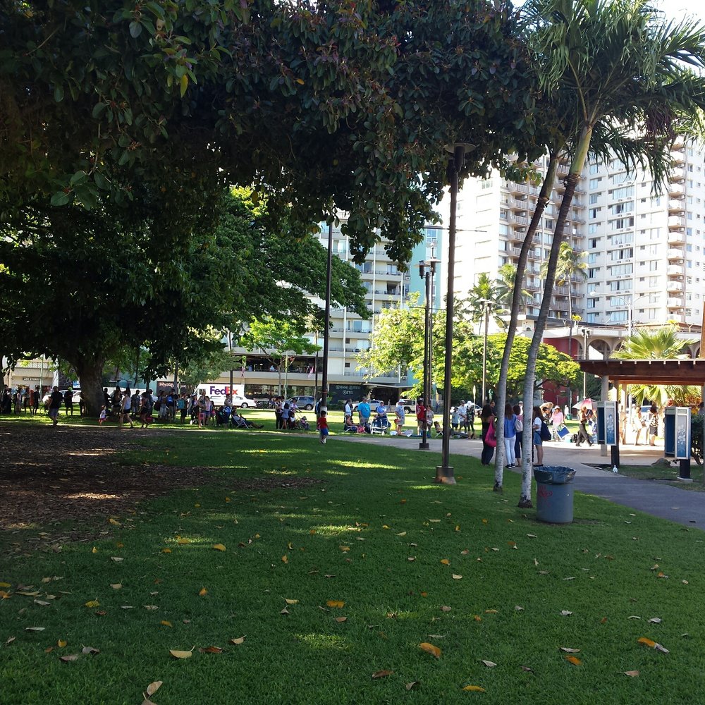 Wildest Show In Town - Long line to enter. ..good thing the trees provide much needed shade! - Festivals Near Me - Honolulu, Hawaii Wildest Show In Town - Long line to enter. ..good thing the trees provide much needed shade! - Festivals Near Me - Honolulu, Hawaii