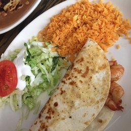 Shrimp Quesadilla- lunch menu