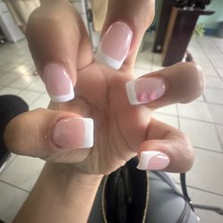 California Nails - First time and it was literally opium (sorry for the weird hand gesture I'm just sigma)