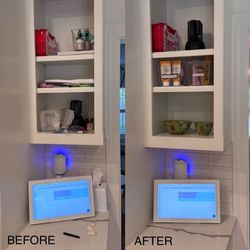 Organized Roots - Kitchen shelves