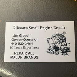 Gibson’s Small Engine Repair
