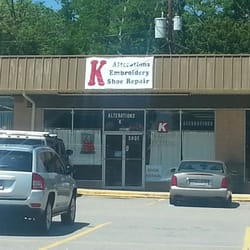 K-Shoe Repair & Clothing Alterations - This is the front of the store. It is towards the back of the mall, well off Garners Ferry behind Sub Station II and Rite Aid.