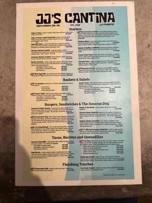 Menu photo 2 JJs Cantina Bahía la Choya, SON