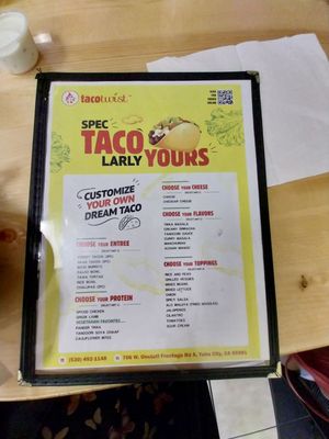 Menu photo 3 Taco Twist Yuba City, CA
