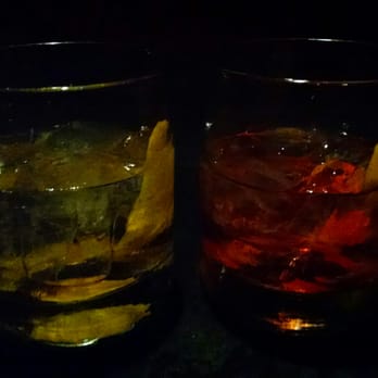 Old Glory - A Godfather on the left, Negroni on the right - neither on the menu, and both so, SO good! - Cocktail Bars Near Me - Nashville, Tennessee Old Glory - A Godfather on the left, Negroni on the right - neither on the menu, and both so, SO good! - Cocktail Bars Near Me - Nashville, Tennessee