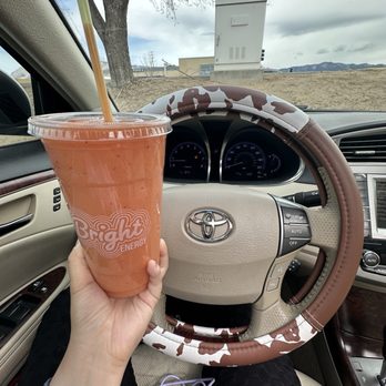 The Human Bean - Strawberry mango smoothie - Bubble Tea Near Me - Albuquerque, New Mexico