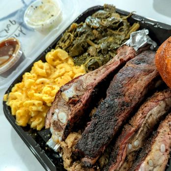 The Rolling Rib - Combo platter - Barbeque Near Me - Upper Marlboro, Maryland