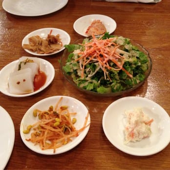 R.O.K. - these are just some of the side dishes (there are more) - Korean Near Me - Lauderhill, Florida R.O.K. - these are just some of the side dishes (there are more) - Korean Near Me - Lauderhill, Florida