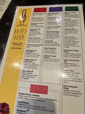 Menu photo 1 Sidebar Columbus Columbus, OH