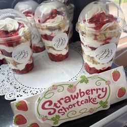 Bonnie Belle's Pastries - Strawberry shortcake