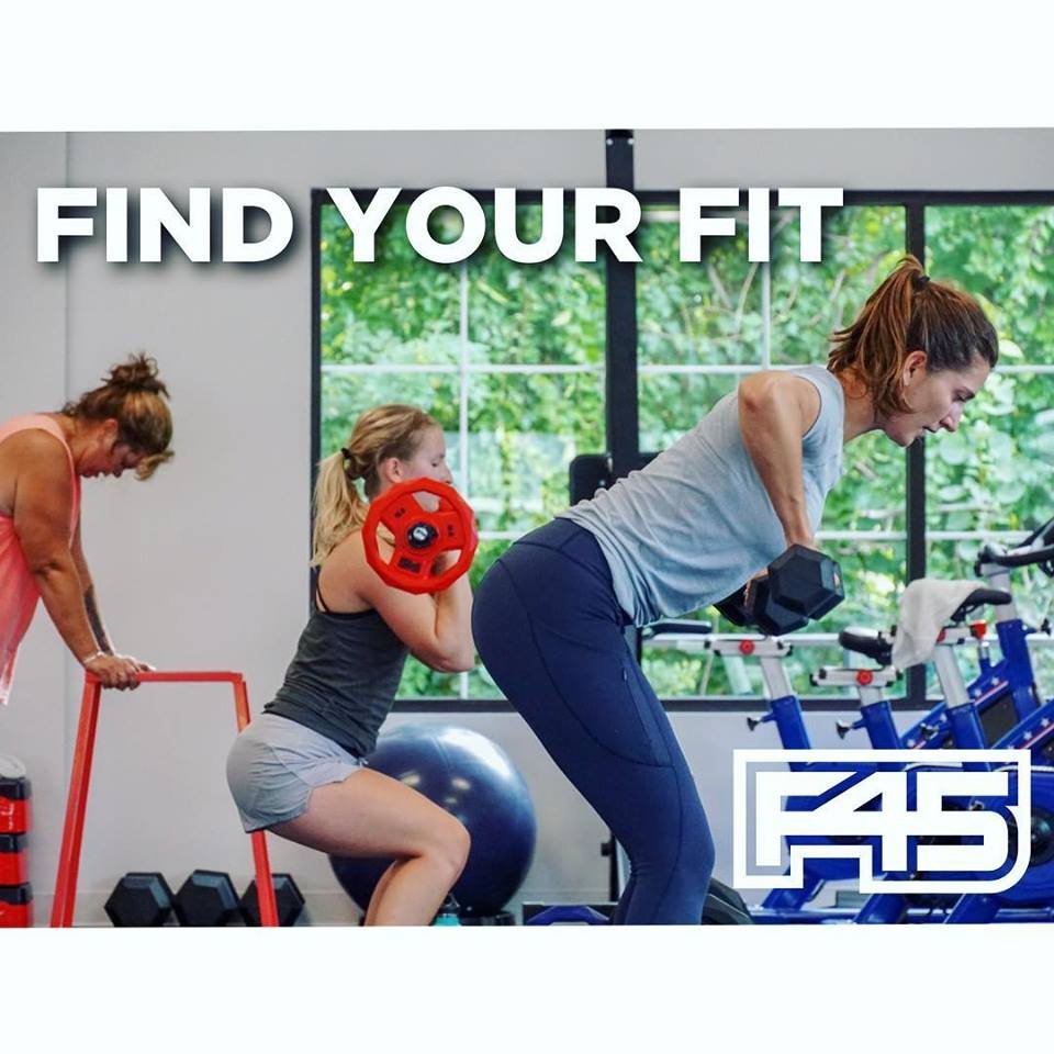 F45 Training Hampshire Meadows Logo