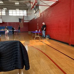 North Light Community Center - Pantry is inside a gymnasium.