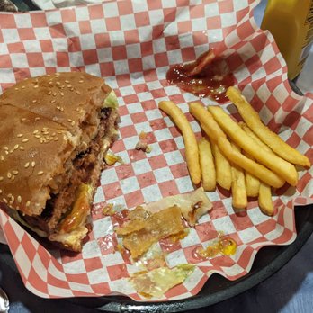 Brandon's Diner - Blue cheese burger and fries - Mexican Near Me - Ontario, California Brandon's Diner - Blue cheese burger and fries - Mexican Near Me - Ontario, California