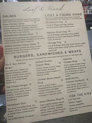 Menu photo 1 Lost & Found Rooftop Bar New Braunfels, TX