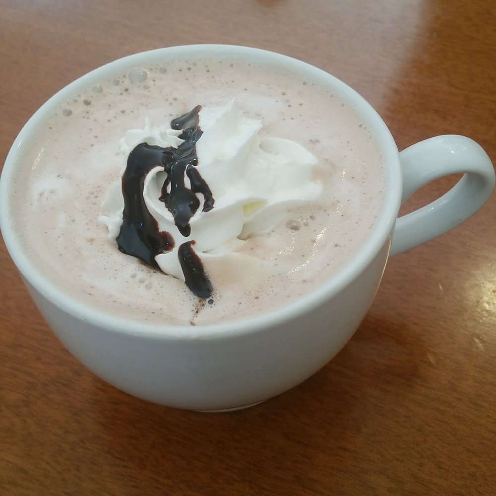 Bubble N Bean - Hot chocolate with whipped cream and chocolate sauce. - Coffee & Tea Near Me - Draper, Utah