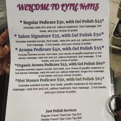 Lytle Nails and Spa - Pedicure package options