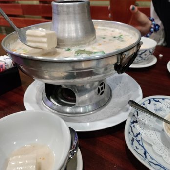 Lao Thai Restaurant - Tom Kha soup with tofu - Thai Near Me - Carpinteria, California Lao Thai Restaurant - Tom Kha soup with tofu - Thai Near Me - Carpinteria, California