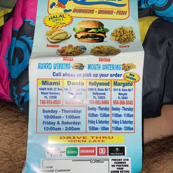 Quickie’s Burgers, Wings & Seafood - The restaurant name and flyers / thank you so much - Burgers Near Me - Dania Beach, Florida Quickie’s Burgers, Wings & Seafood - The restaurant name and flyers / thank you so much - Burgers Near Me - Dania Beach, Florida