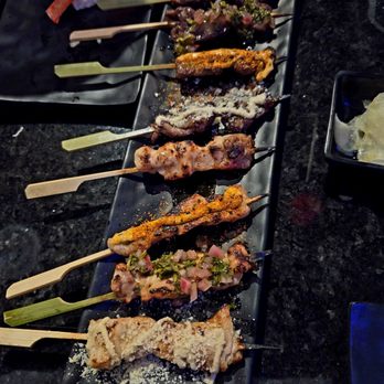 Catch and Fire - Chicken & beef skewers - Japanese Near Me - Las Vegas, Nevada Catch and Fire - Chicken & beef skewers - Japanese Near Me - Las Vegas, Nevada