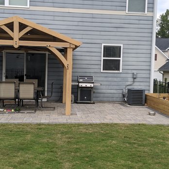 Martinez Brothers NC Landscaping - Finished. (note- pavilion structure not done by Martinez Brothers) - Landscaping Near Me - Durham, North Carolina Martinez Brothers NC Landscaping - Finished. (note- pavilion structure not done by Martinez Brothers) - Landscaping Near Me - Durham, North Carolina