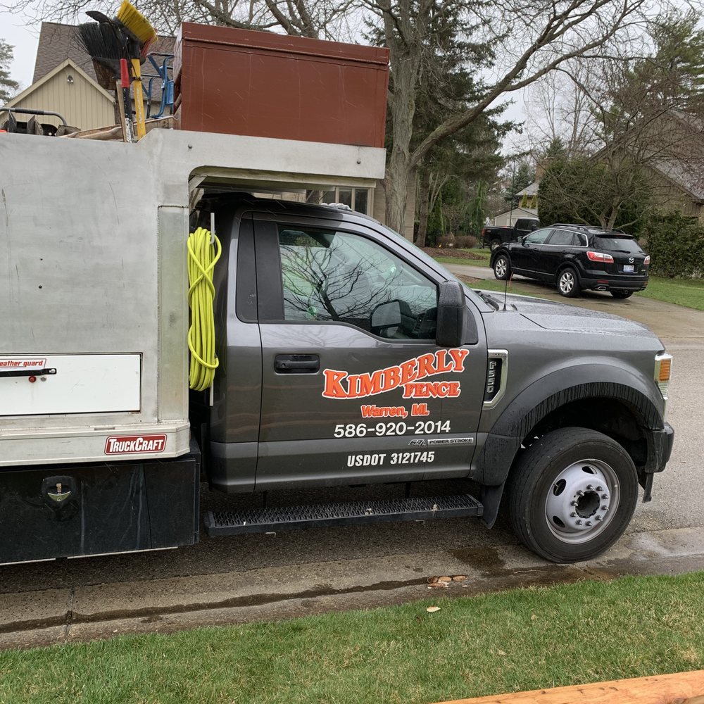 Kimberly Fence & Supply - Crew Truck - Fences & Gates Near Me - Warren, Michigan Kimberly Fence & Supply - Crew Truck - Fences & Gates Near Me - Warren, Michigan