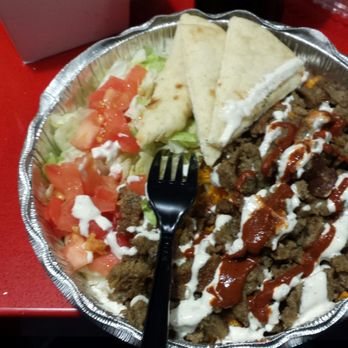 The Halal Guys - Beef combo platter - Halal Near Me - Tempe, Arizona The Halal Guys - Beef combo platter - Halal Near Me - Tempe, Arizona