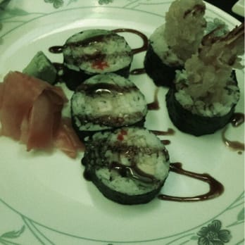 Kiraku Sushi - Shrimp Tempura Rolls!! - Sushi Bars Near Me - Bronx, New York