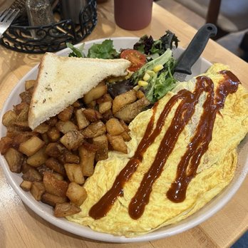 Popping Yolk Cafe - Kimchi Spam Omelette - Breakfast & Brunch Near Me - Pasadena, California Popping Yolk Cafe - Kimchi Spam Omelette - Breakfast & Brunch Near Me - Pasadena, California