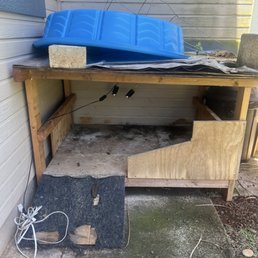 Before. The tortoise house Before. The tortoise house