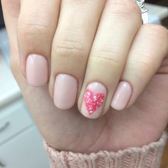 Dolce Nails Spa - An appropriately girly gel mani for Valentine's Day. Kelly free handed the heart and I was super impressed. So fun! - Nail Salons Near Me - Fullerton, California Dolce Nails Spa - An appropriately girly gel mani for Valentine's Day. Kelly free handed the heart and I was super impressed. So fun! - Nail Salons Near Me - Fullerton, California
