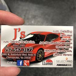 J's Auto Cleaning Service - Business info