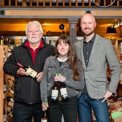 The Wine Seller - The A team at The Wine Seller, Port Townsend, WA. Joe, Sharon and Andrew!