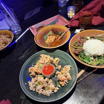 The Blue Dragon - Beef & broccoli Wontons Chicken fried rice - Pan Asian Near Me - Orlando, Florida The Blue Dragon - Beef & broccoli Wontons Chicken fried rice - Pan Asian Near Me - Orlando, Florida