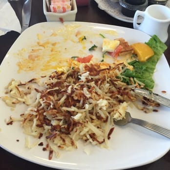 Jam 'n' Jelly Cafe - Half eaten Benedict. - Breakfast & Brunch Near Me - Darien, Illinois