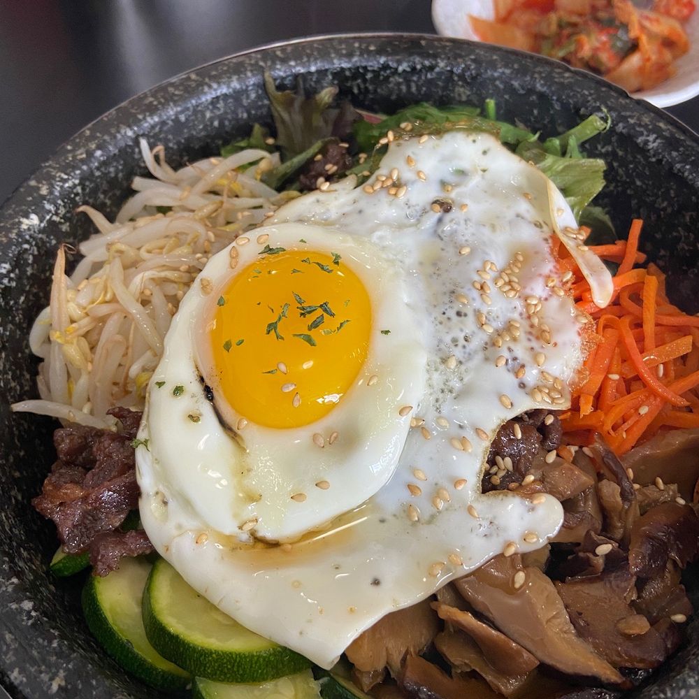 Bol Orange - Bibimbap beef - Korean Near Me - Montreal, Quebec