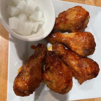 Bonchon Bolingbrook - Drumsticks hot and sweet - Korean Near Me - Bolingbrook, Illinois