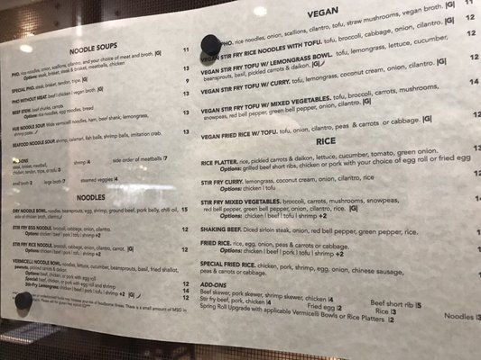 Menu photo 7 Pho T&N Poulsbo, WA