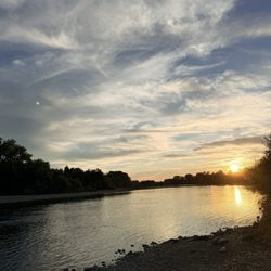 Harrington Access - American River Sunset @ Harrington Way, River Access Park