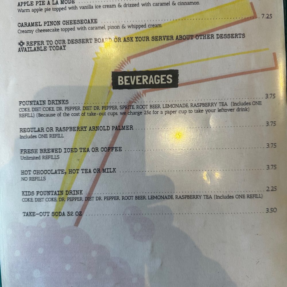El Milagro Restaurant - a menu for desserts - New Mexican Cuisine Near Me - Santa Fe, New Mexico El Milagro Restaurant - a menu for desserts - New Mexican Cuisine Near Me - Santa Fe, New Mexico